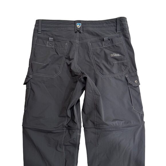 Kuhl Men's Dark Gray Cargo Pants - Picture 3 of 5